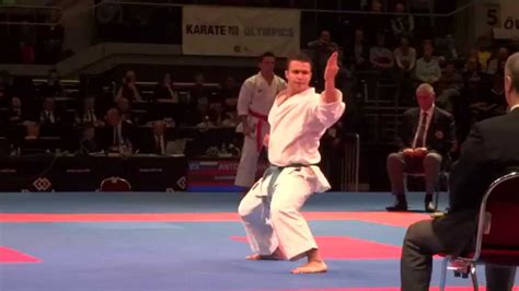 ahmed ibrahim magdy male kata bronze 2014 world karate championships world karate federation