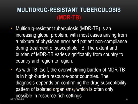 ppt multidrug resistant tuberculosis powerpoint presentation id 220006