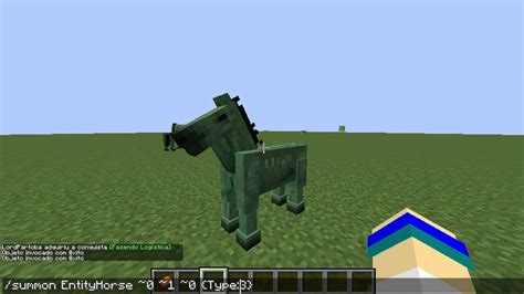 Como Spawnar Cavalo Zumbi E Cavalo Esqueleto Minecraft Sem Mods Youtube
