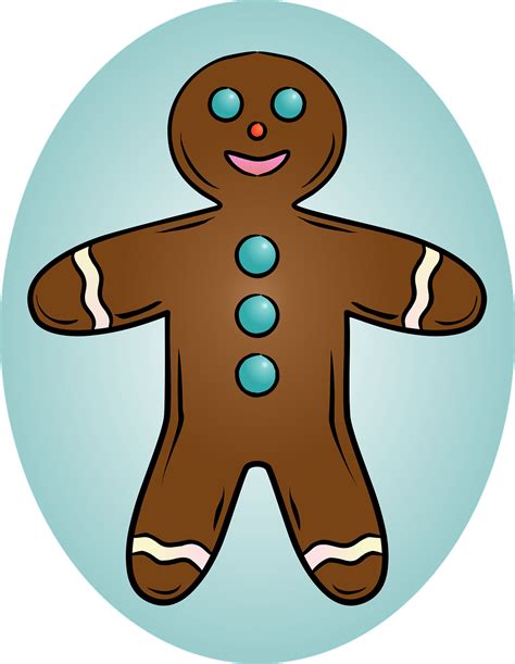 Gingerbread Man Peperkoekkoekje Gratis Vectorafbeelding Op Pixabay Pixabay