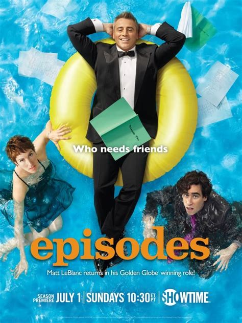 Exclusive First Look Episodes Season 2 Poster Throws Matt Leblanc In The Deep End Matt