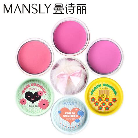 3 Colors Face Blusher Ball Soft Moisturizing Waterproof Matte Cream