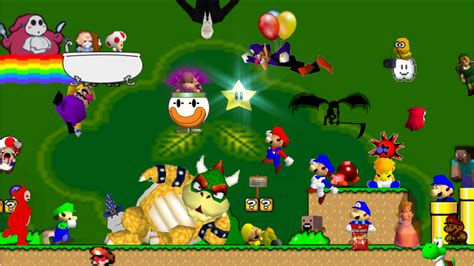 Image Smg4 Wallpaperpng Super Mario 64 Bloopers Fanon Wiki