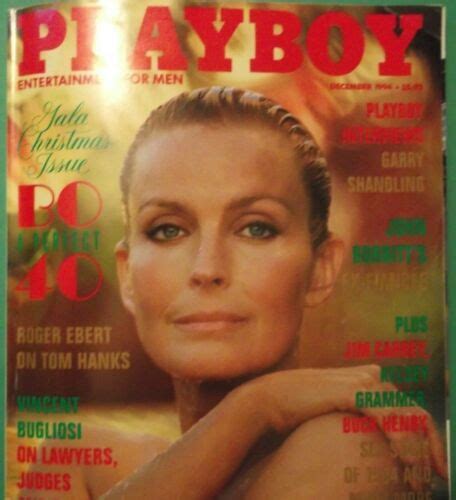 Playboy December Bo Derek At Gala Christmas Issue Ebay