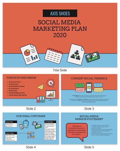 Presentación De Social Media Marketing Venngage