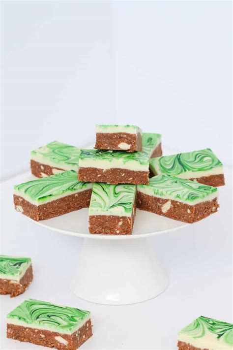 Peppermint Chocolate Slice New And Improved Recipe Bake Play Smile