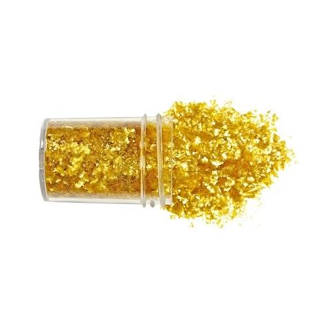 Pme Edible Gold Glitter Flakes