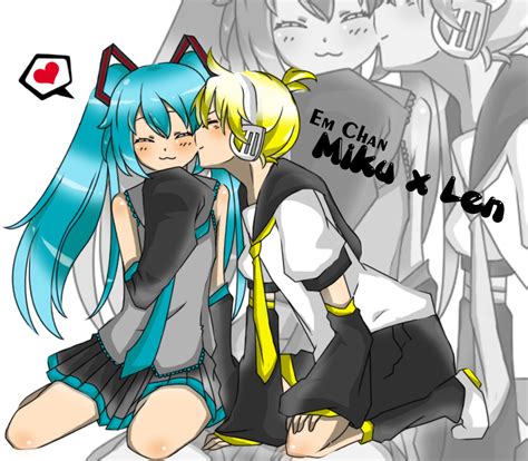 Miku X Len By Animexl0ver17 On Deviantart