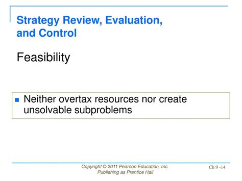 Chapter 9 Strategy Review Evaluation And Control Ppt Download