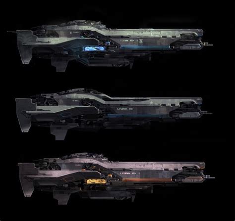 Sparth Forward Unto Dawn Spaceship Explorations Halo Space Ship