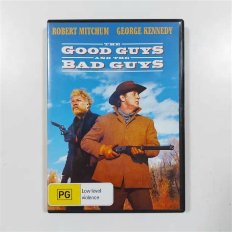 The Good Guys And The Bad Guys Dvd R Robert Mitchum George Kennedy Movie Picclick