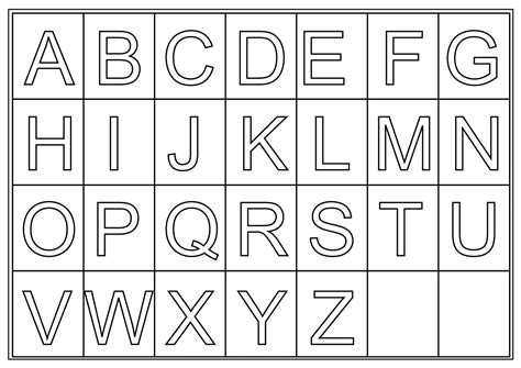 Free Alphabet Printables For Preschool Digitally Credible Calendars