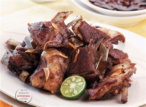 Iga bakar madu lezat legit praktis resep resepkoki : Resep Iga Kambing Goreng