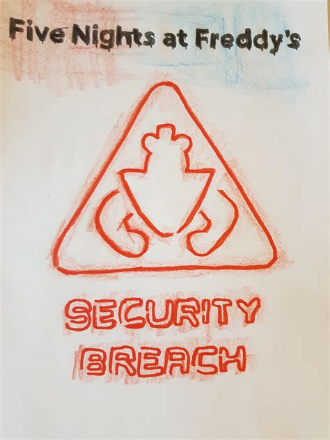 Fnaf Security Breach Logo: Security Breach Fnaf, Fnaf EA7