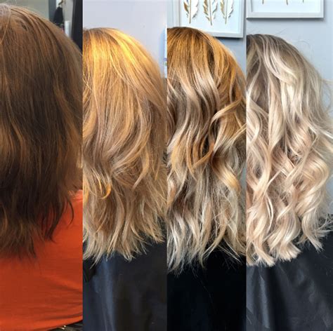 Wella Toner Before And After Chart In 2020 Dark To Light Hair