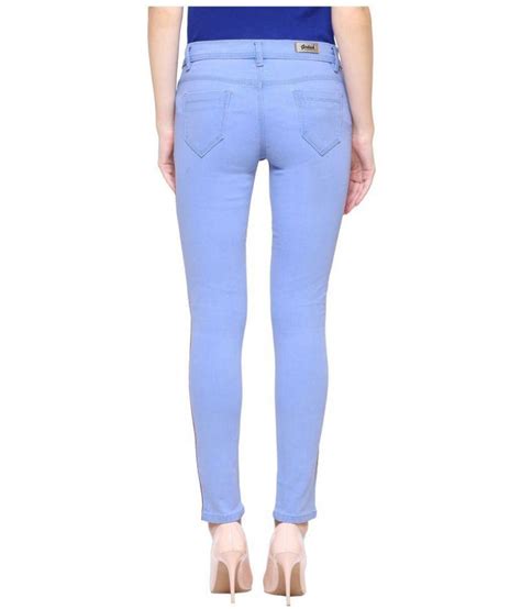 Buy Girlish Denim Jeans Blue Online At Best Prices In India Snapdeal