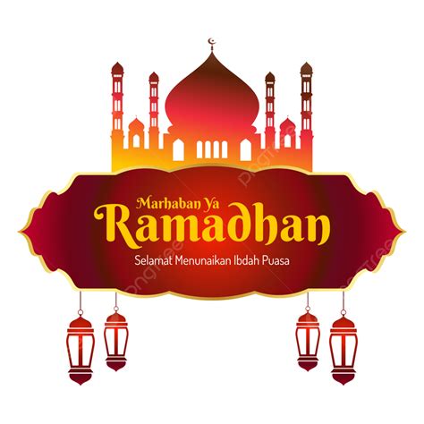 El último Diseño Marhaban Ya Ramadhan Png Marhaban Ya Ramadhan El