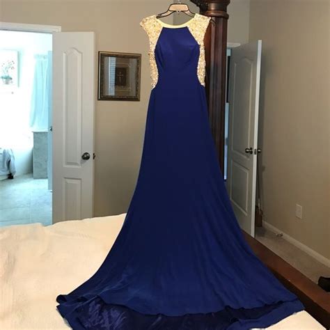 Royal Blue Floor Length Prom Dress Dresses Prom Dresses Floor Length