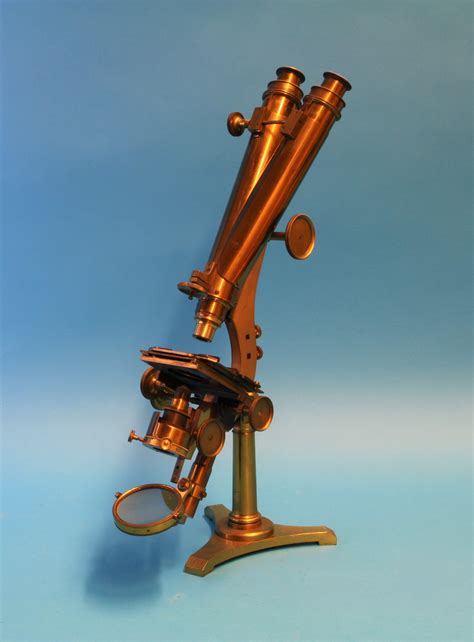 Compound Achromatic Microscope With Wenham Binocular Stichting Voor