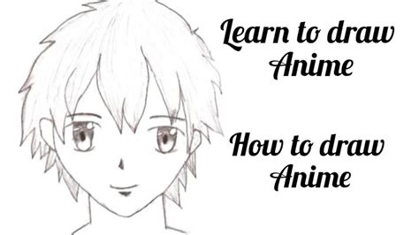 How To Draw Animes For Beginners How To Draw Boys Animes Easy How