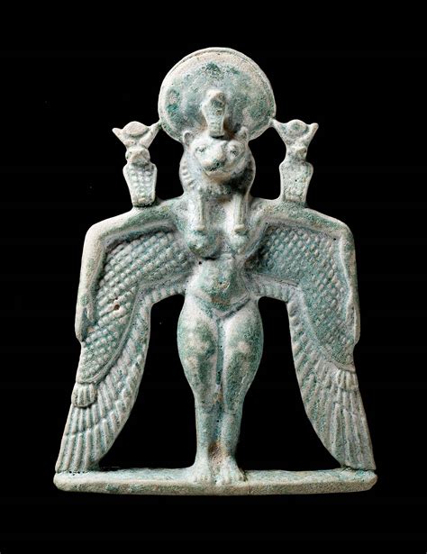 Winged Goddess Pectoral Museum Of Fine Arts Boston