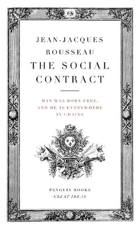 The Social Contract By Jean Jacques Rousseau Paperback 9780141018881