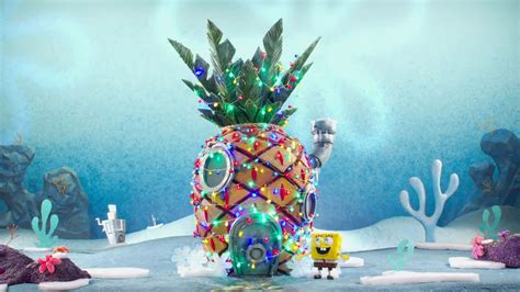 Spongebob Squarepants Christmas Wallpaper