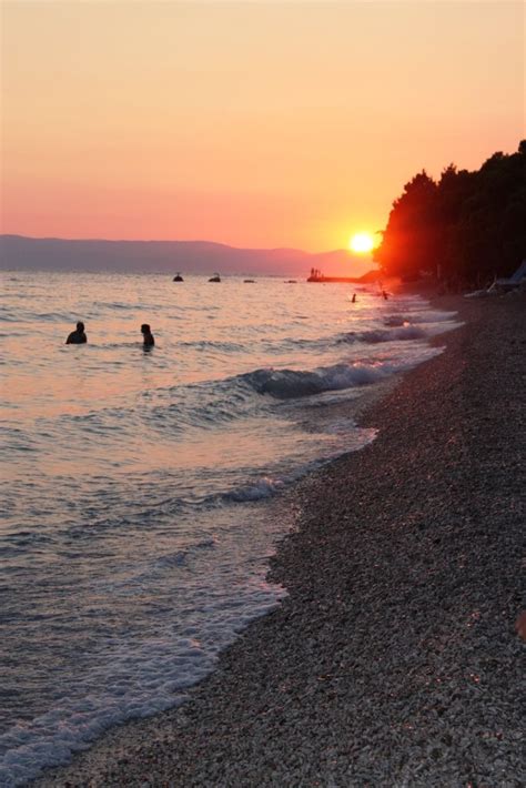 Beautiful Sunset In Croatia Romantic Sunset Sunset Beautiful Sunset