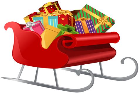 Sleigh Clipart Animated Sleigh Animated Transparent Free For Download