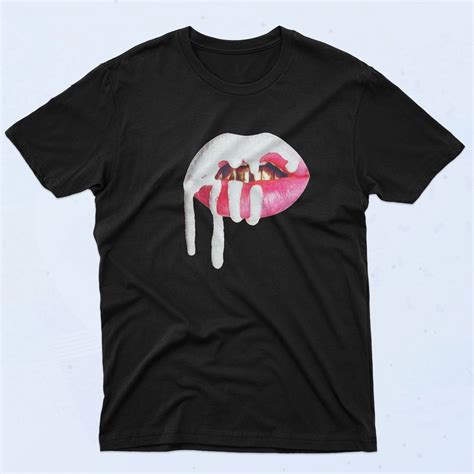 Kylie Jenner Lips Urban Fashion T Shirt