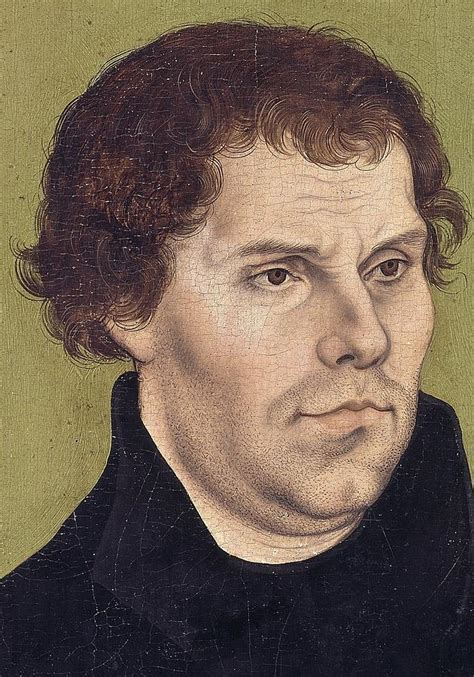 Portrait Of Martin Luther Aged 43 Painting By Lucas Cranach Pixels