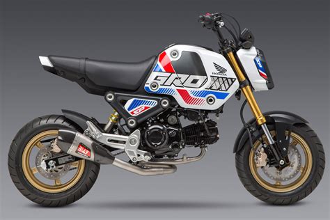 (honda/) last october we shared news of a coming honda grom update and now honda has confirmed some additional details regarding the revised 2022 edition grom will be available starting this may in three iterations—the base model at $3,399 Yoshimura Accessories for Honda Grom 2022 - Moto CR Magazine