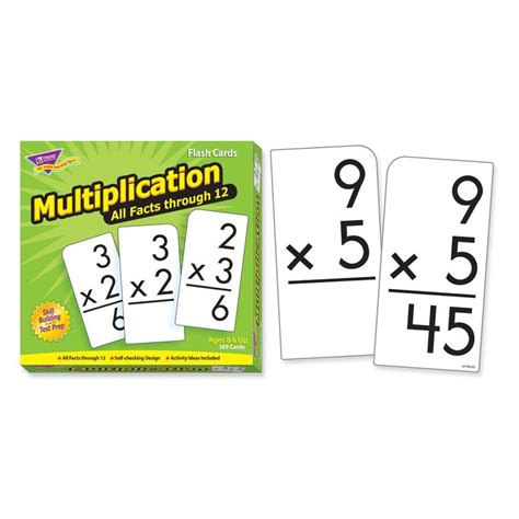 Multiplication 0 12 All Facts Skill Drill Flash Cards Flashcards