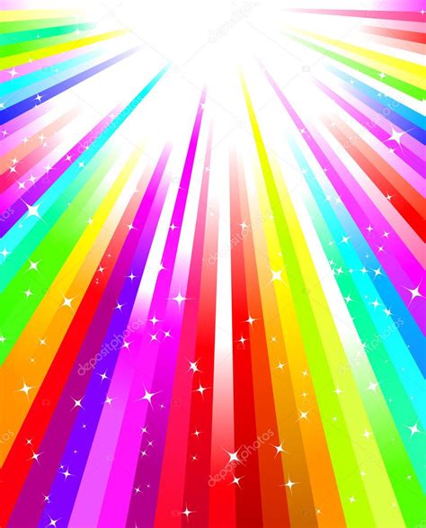 Rainbow Burst — Stock Vector © Darts 2455740