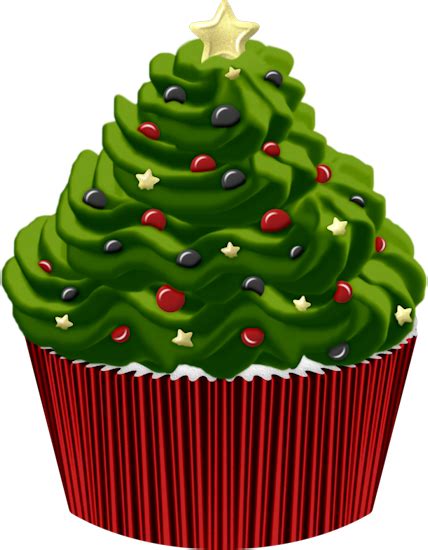 Billedresultat For Christmas Cupcake Clipart Christmas Gingerbread