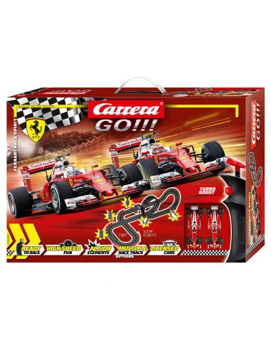 Ferrari race spirit für nur 67,95 € vom hersteller: Carrera GO!!! Racebaan - Ferrari Race Spirit online kopen? | SpeelgoedFamilie.nl