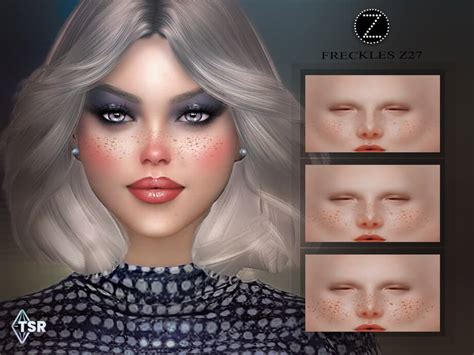 The Sims 4 Freckles Z27 By Zenx Cc The Sims
