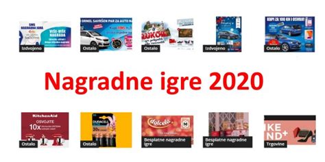 Nagradne Igre 2020 Sve Nagradne Igre U Hrvatskoj U 2020 Toj Godini