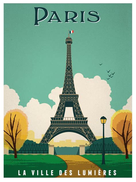 Vintage Paris Print Travel Posters Paris Poster Vintage Travel Posters