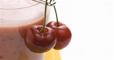 cherry smoothie recipe popsugar fitness