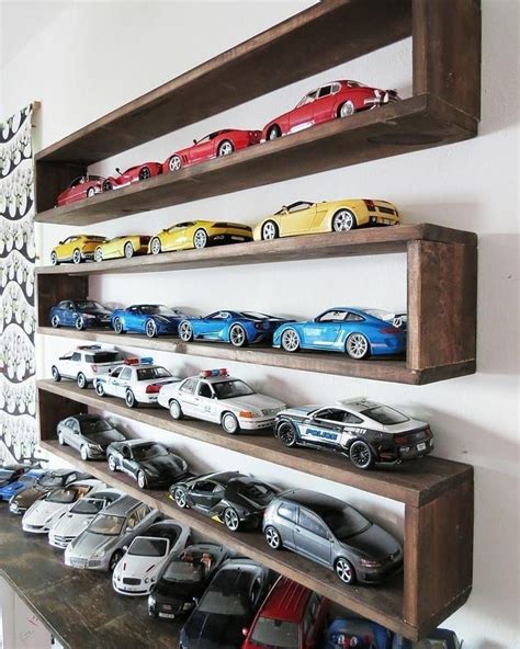 Diecast Collection Display Box Shelves Simple Storage Diy Storage Boxes
