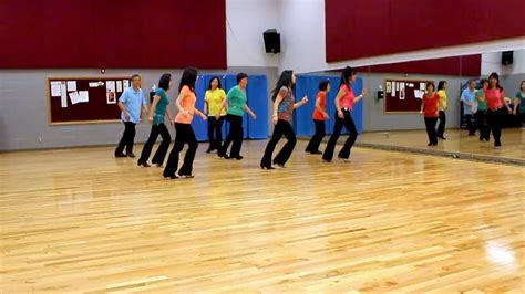 Get Lucky Line Dance Dance And Teach In English And 中文 Youtube