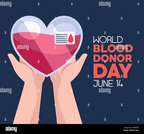 Blood Donor Day Message Stock Vector Image And Art Alamy