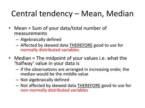 Ppt Central Tendency And Spread Powerpoint Presentation Free