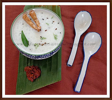 Javvarisi More Kanji Sago Buttermilk Porridge Seduce Your Tastebuds