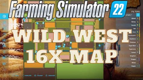 Farming Simulator Map Review Wild West X By Cazz Youtube