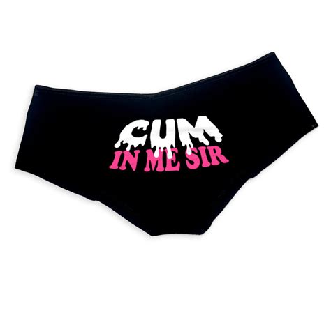 Cum In Me Sir Panties Ddlg Clothing Sexy Slutty Cute Submissive Creamp Nystash