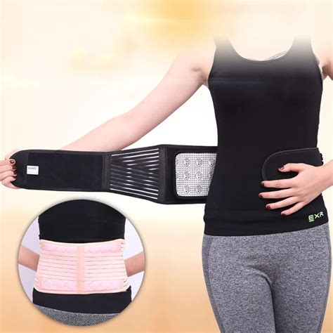 Besgo Promotion Waist Support Tourmaline Self Heating Magnetic Therapy Waist Support Belt Lumbar