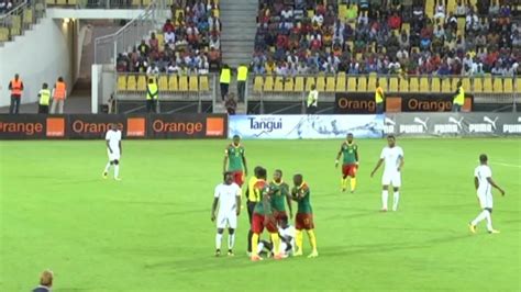 Cameroun Élimination Du Mondial De Football 2018 Youtube