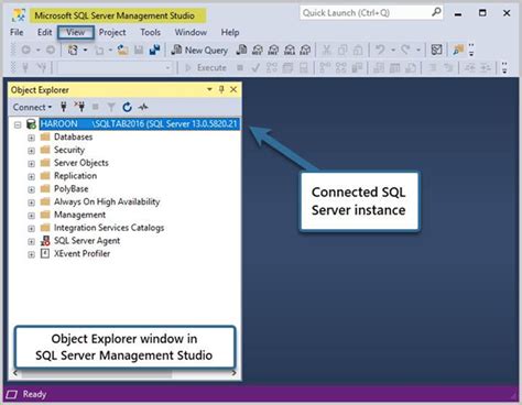 Basics Of Sql Server Management Studio Ssms Part Coding Sight